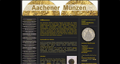 Desktop Screenshot of aachen-muenzen.com