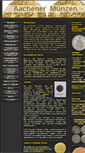 Mobile Screenshot of aachen-muenzen.com